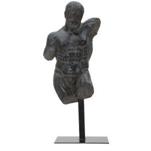 Mauro Ferretti Sculptuur Museum Man 26x22x57,5 cm zwart