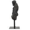 Mauro Ferretti Sculptuur Museum Man 26x22x57,5 cm zwart