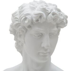 Mauro Ferretti sculptuur Roman 21,5x14,5x34 cm wit