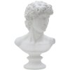 Mauro Ferretti sculptuur Roman 21,5x14,5x34 cm wit