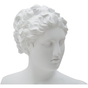 Mauro Ferretti sculptuur Romeinse vrouw 21,5x14,5x34 cm wit