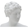 Mauro Ferretti sculptuur Romeinse vrouw 21,5x14,5x34 cm wit