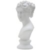 Mauro Ferretti sculptuur Romeinse vrouw 21,5x14,5x34 cm wit