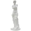 Mauro Ferretti sculptuur Statua Vrouw 14x12x49 cm wit