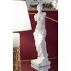 Mauro Ferretti sculptuur Statua Vrouw 14x12x49 cm wit