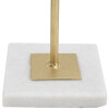 Mauro Ferretti sculptuur Kubus 16x18x52,5 cm goud-wit