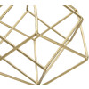 Mauro Ferretti sculptuur Kubus 16x18x52,5 cm goud-wit
