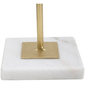 Mauro Ferretti sculptuur Kubus 16x18x41,5 cm goud-wit