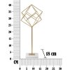 Mauro Ferretti sculptuur Kubus 16x18x41,5 cm goud-wit
