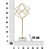Mauro Ferretti sculptuur Kubus 16x18x41,5 cm goud-wit