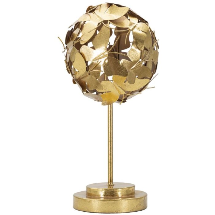 Mauro Ferretti Sculptuur Vlinder Ø 19,5x40,5 cm goud