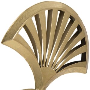 Mauro Ferretti sculptuur Triple Leaf 23,5x10x44 cm goud-zwart