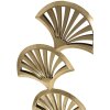 Mauro Ferretti sculptuur Triple Leaf 23,5x10x44 cm goud-zwart