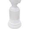 Mauro Ferretti sculptuur Vrouw met sokkel 11x10,5x35,5 cm wit
