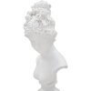 Mauro Ferretti sculptuur Vrouw met sokkel 11x10,5x35,5 cm wit