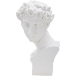 Mauro Ferretti sculptuur Roman Young 20x17,5x30 cm wit
