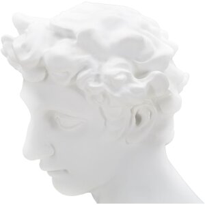 Mauro Ferretti sculptuur Roman Young 20x17,5x30 cm wit