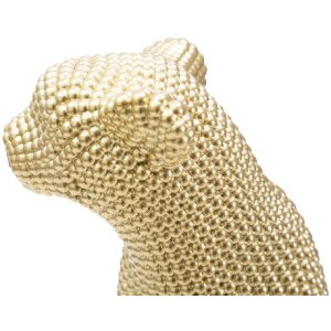 Mauro Ferretti sculptuur luipaard 23x15,5x29 cm goud