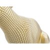 Mauro Ferretti sculptuur luipaard 23x15,5x29 cm goud