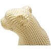 Mauro Ferretti sculptuur luipaard 23x15,5x29 cm goud