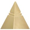 Mauro Ferretti sculptuur piramide 11,5x11,5x15,5 cm goud