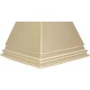 Mauro Ferretti sculptuur piramide 11,5x11,5x15,5 cm goud
