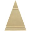 Mauro Ferretti sculptuur piramide 11,5x11,5x15,5 cm goud