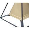 Mauro Ferretti sculptuur piramide met metalen frame 15x15x21 cm goud-zwart