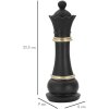 Mauro Ferretti sculptuur Queen 9x25,5 cm zwart-goud