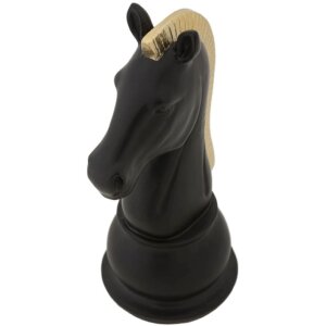 Mauro Ferretti sculptuur Paard 10,5x8,5x19 cm zwart-goud