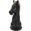 Mauro Ferretti sculptuur Paard 10,5x8,5x19 cm zwart-goud