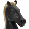 Mauro Ferretti sculptuur Paard 10,5x8,5x19 cm zwart-goud