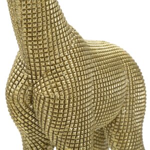 Mauro Ferretti sculptuur giraffe 19,8x8x40 cm goud