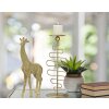Mauro Ferretti sculptuur giraffe 19,8x8x40 cm goud