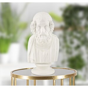Mauro Ferretti sculptuur Sage 12,9x12,5x25 cm wit