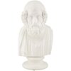 Mauro Ferretti sculptuur Sage 12,9x12,5x25 cm wit