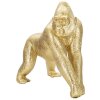 Mauro Ferretti gorilla sculptuur 24,3x13,9x22,8 cm goud