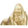 Mauro Ferretti gorilla sculptuur 24,3x13,9x22,8 cm goud