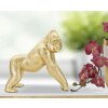 Mauro Ferretti gorilla sculptuur 24,3x13,9x22,8 cm goud