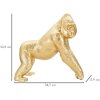 Mauro Ferretti gorilla sculptuur 24,3x13,9x22,8 cm goud
