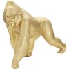 Mauro Ferretti gorilla sculptuur 29,7x11,5x21,8 cm goud