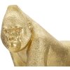 Mauro Ferretti gorilla sculptuur 29,7x11,5x21,8 cm goud