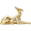 Mauro Ferretti honden sculptuur 32,2x9,5x18,3 cm goud zilver
