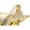 Mauro Ferretti honden sculptuur 32,2x9,5x18,3 cm goud zilver