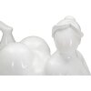 Mauro Ferretti Vrouw Yoga Relax sculptuur 32x12,5x16 cm wit