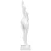 Mauro Ferretti yoga figuur staand vrouw yoga 16x9x45,8 cm wit