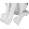 Mauro Ferretti luipaard figuur zittend 27x38x74 cm wit