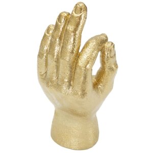 Mauro Ferretti handsculptuur Ok Hand 10x7x22,5 cm goud