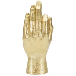 Mauro Ferretti handsculptuur Ok Hand 10x7x22,5 cm goud