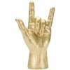 Mauro Ferretti handsculptuur Yeah Hand 14,5x7x23 cm goud